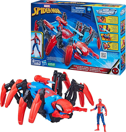 Marvel Spiderman Crawl N Blast Spider
