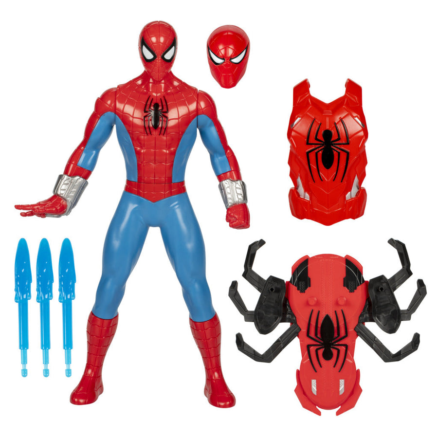 Marvel Spiderman Thwip Blast Action Figure 11 Inch