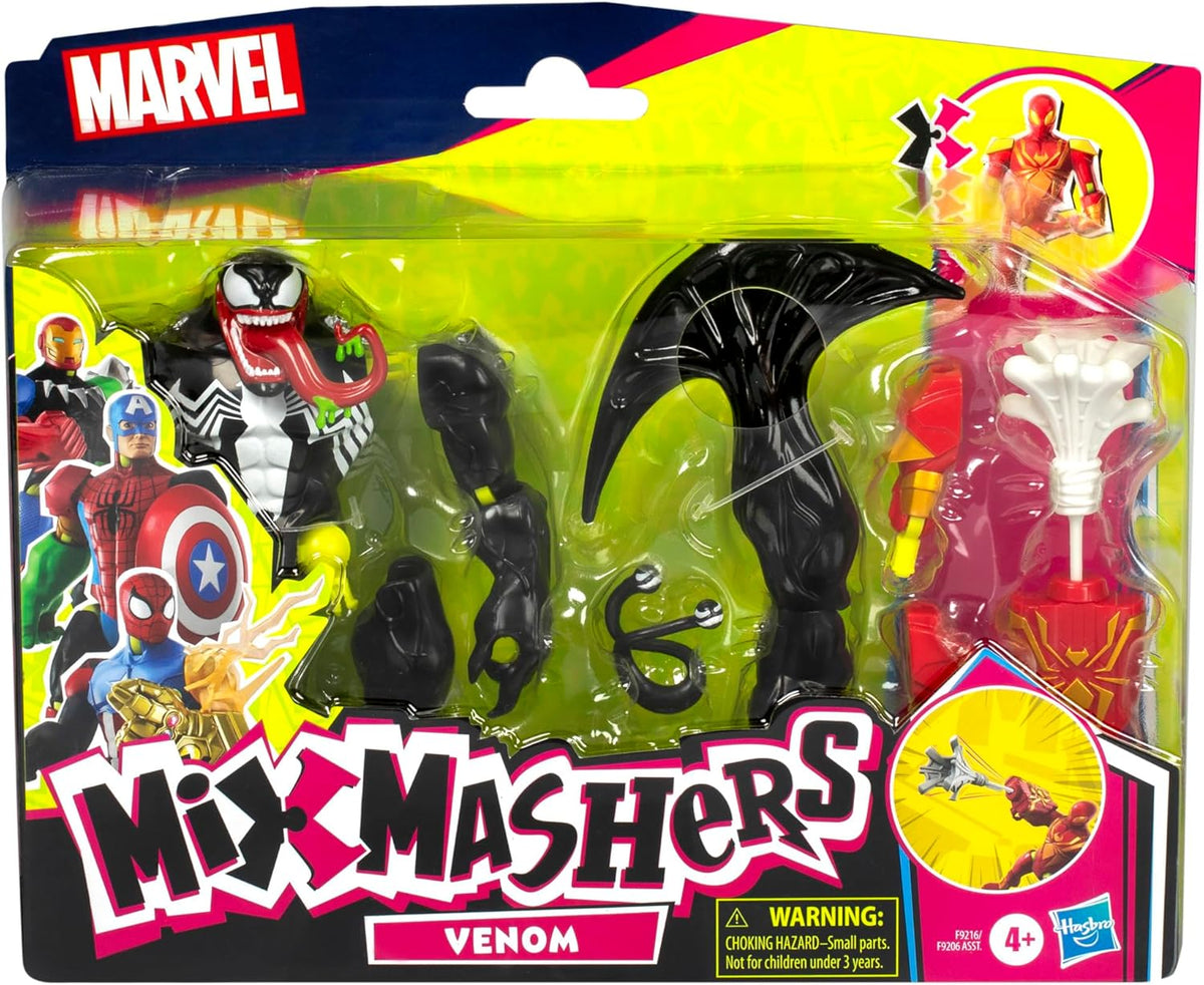 Marvel Spiderman Mixmashers Venom Action Figure
