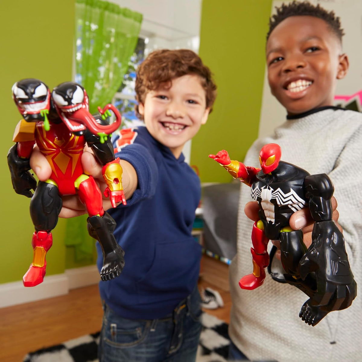 Marvel Spiderman Mixmashers Venom Action Figure