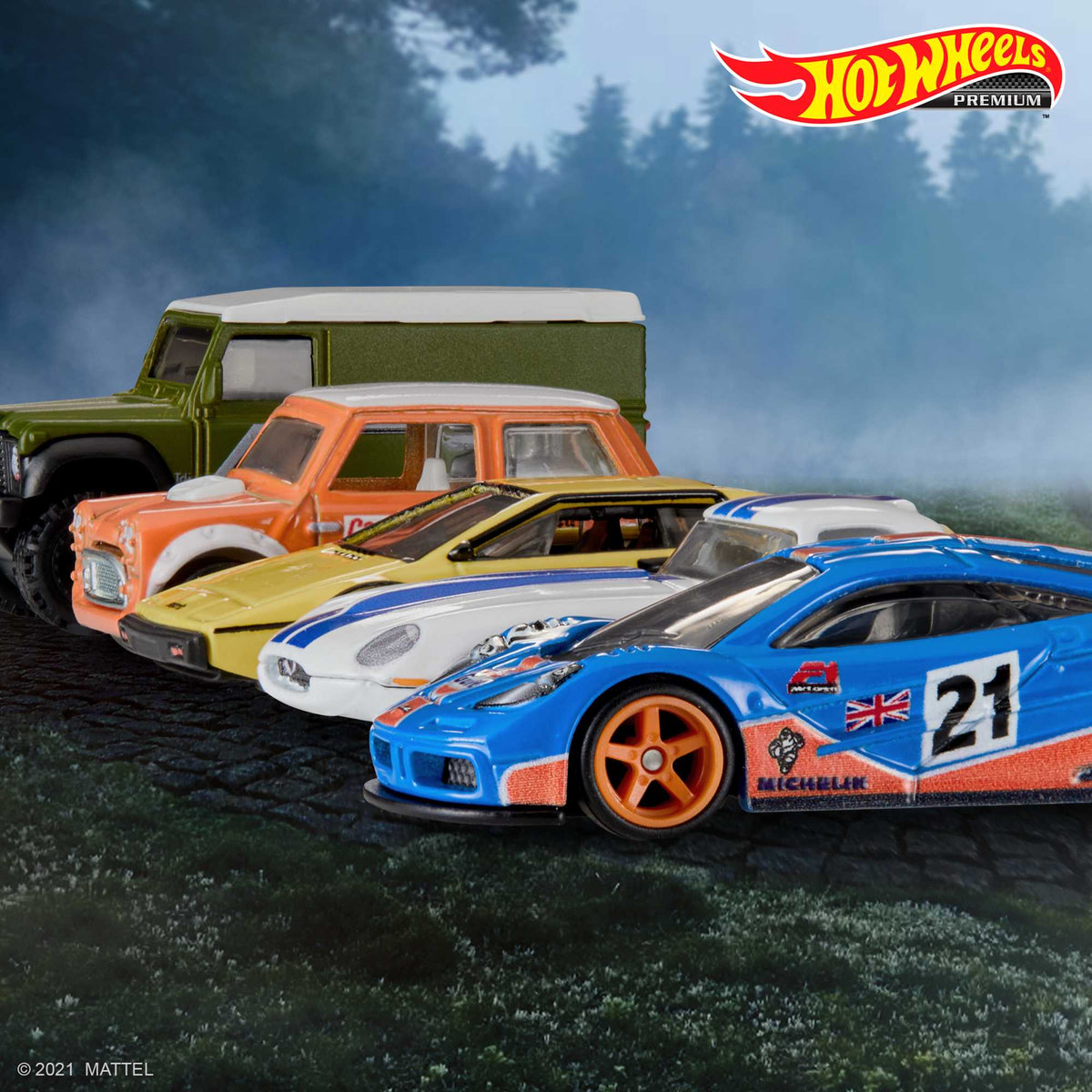 Hot Wheels Car Culture Circuit Legends 1:64 Scale Die-Cast Vehicles - Assorted Designs (Sold per piece)