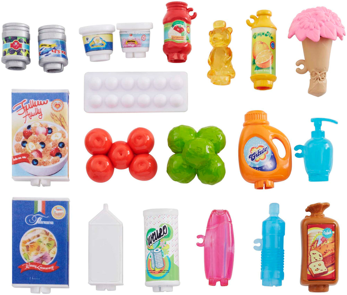 Barbie Doll and Supermarket-themed with Accessories Playset for Kids