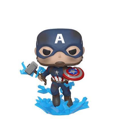 Funko Pop Marvel Captain America with Broken Shield Value