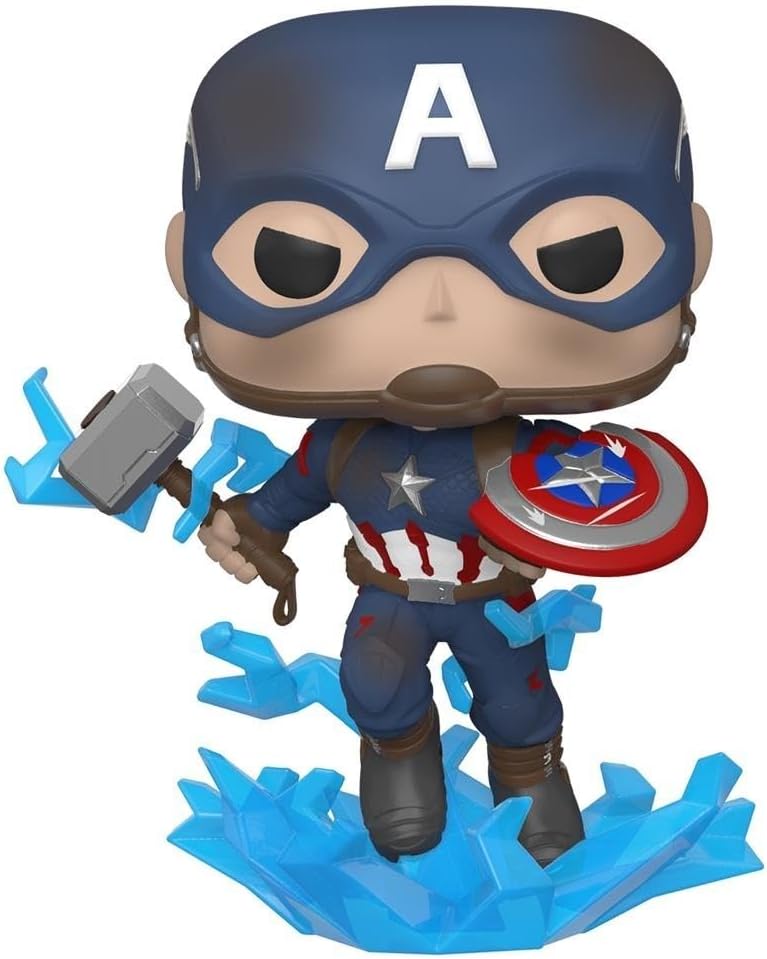 Funko Pop Marvel Captain America with Broken Shield Value
