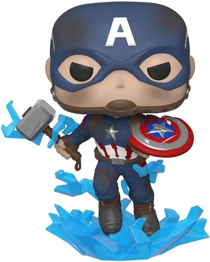 Funko Pop Marvel Captain America with Broken Shield Value