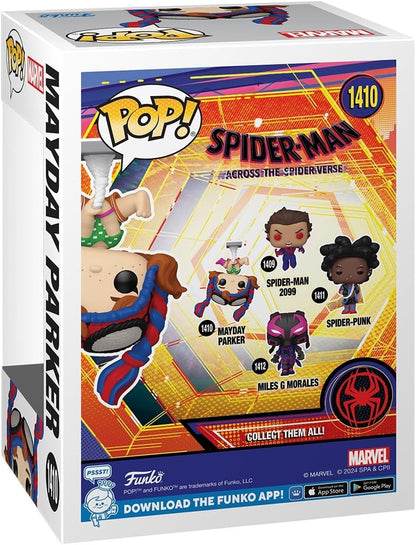 Funko Pop Marvel Spider-Man Mayday Parker Superhero Collectible Toy for Kids