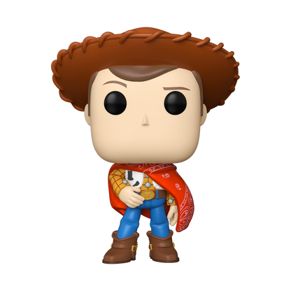 Funko Pop Disney Toy Story 5 Woody Collectible Figure for Kids & Toy Story Fans, Display Model Gift Idea