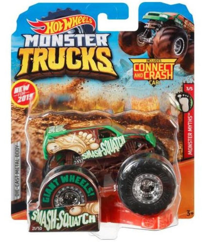 Hot Wheels Die-Cast Monster Trucks 1:64 Assortment