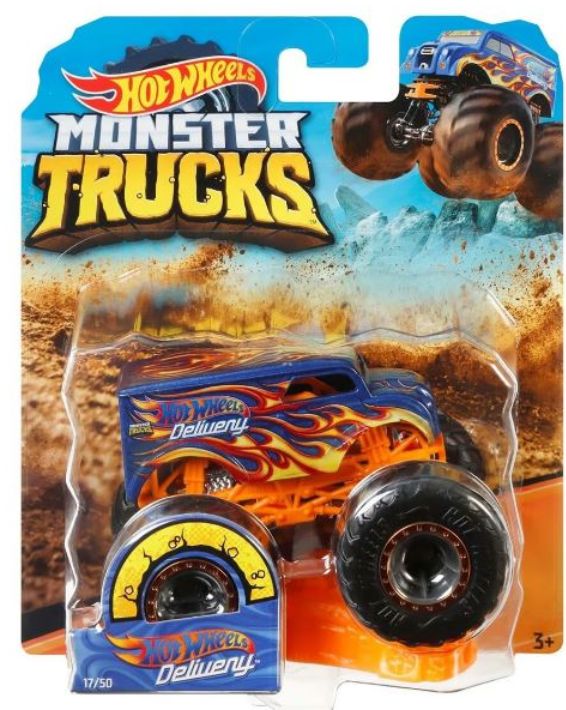 Hot Wheels Die-Cast Monster Trucks 1:64 Assortment