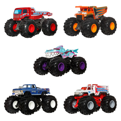 Hot Wheels Monster Trucks Oversized 1:24 Scale Die-Cast Vehicles - Assorted Designs