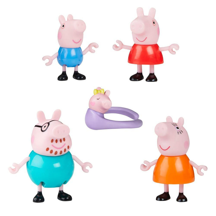 Peppa Pig Peppas Family Of Five Figure Set