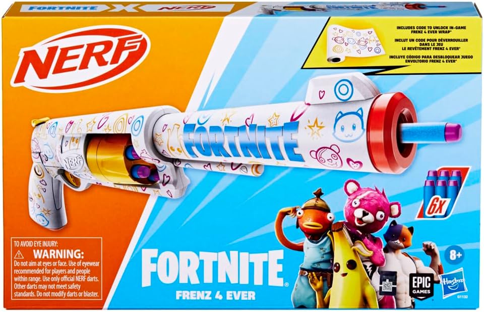 Nerf Fortnite Frenz 4 Ever Blaster