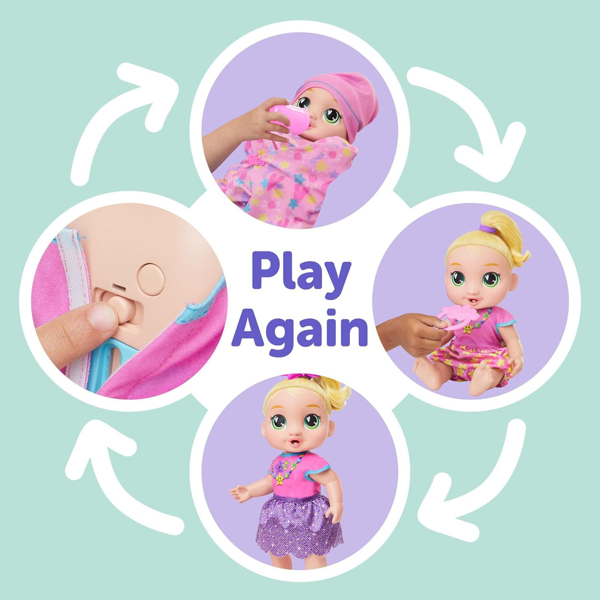 Babyalive Baby Grows Up Lala Googoo Battery-Operated