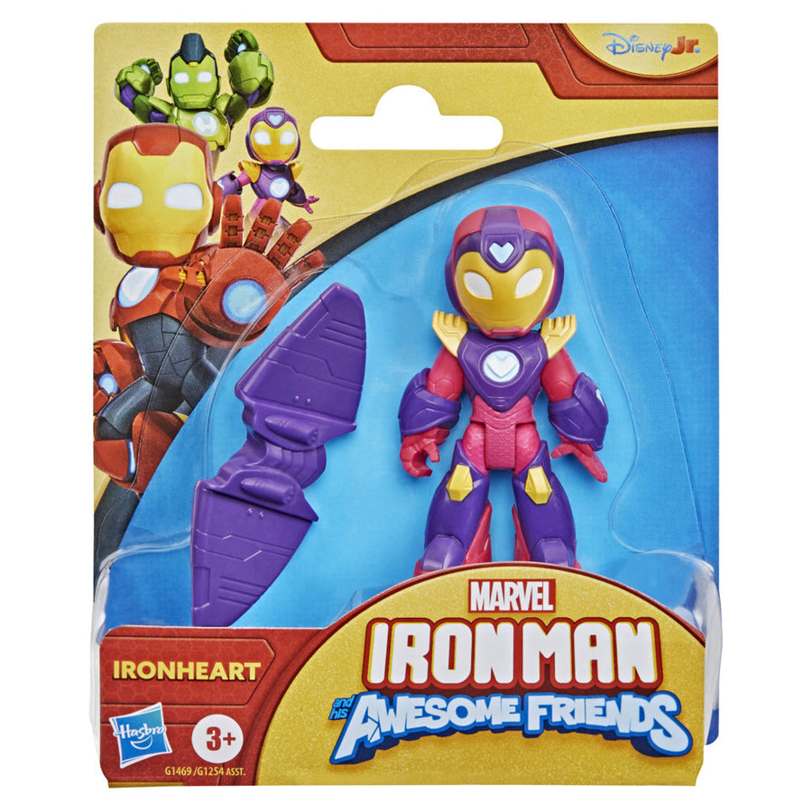 Marvel Iron Man & Friends Ironheart Figure  3 Inch Collectible Action Toy