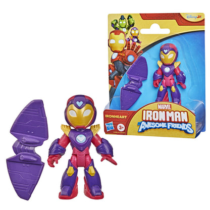 Marvel Iron Man & Friends Ironheart Figure  3 Inch Collectible Action Toy