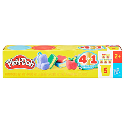 Play-Doh Back to School 5-Pack Dough Set for Kids