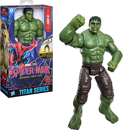 Marvel Titan Series Hulk 11.7-Inch Action Figure Toys for Kids