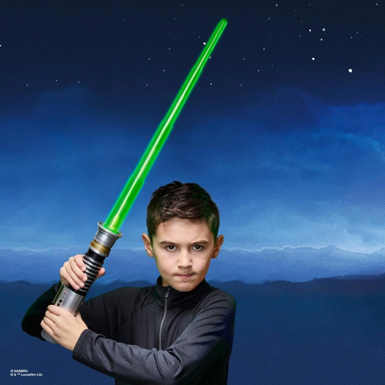 Star Wars Electronic Lightsabers Light-Up Extendable with Sound Effects Battery-Operated Star Wars Roleplay Weapon - Assorted Colors