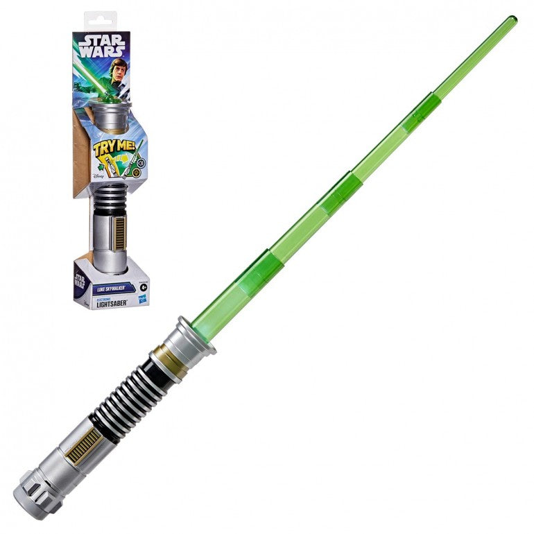 Star Wars Electronic Lightsabers Light-Up Extendable with Sound Effects Battery-Operated Star Wars Roleplay Weapon - Assorted Colors
