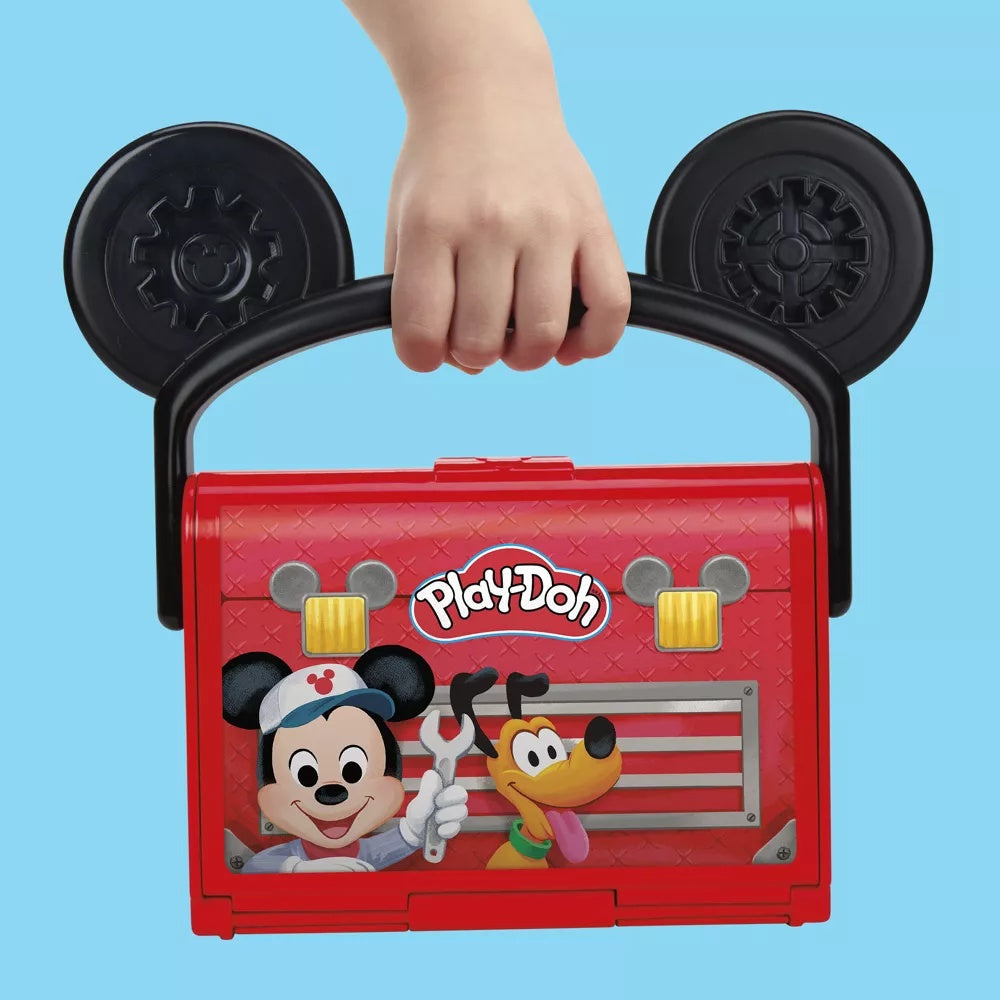 Playdoh Disney Jr On The Go Garage Playset