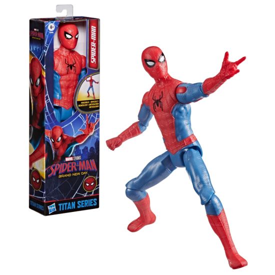 Marvel Titan Series Spider-Man 11.5-Inch Action Figure Toy for Kids