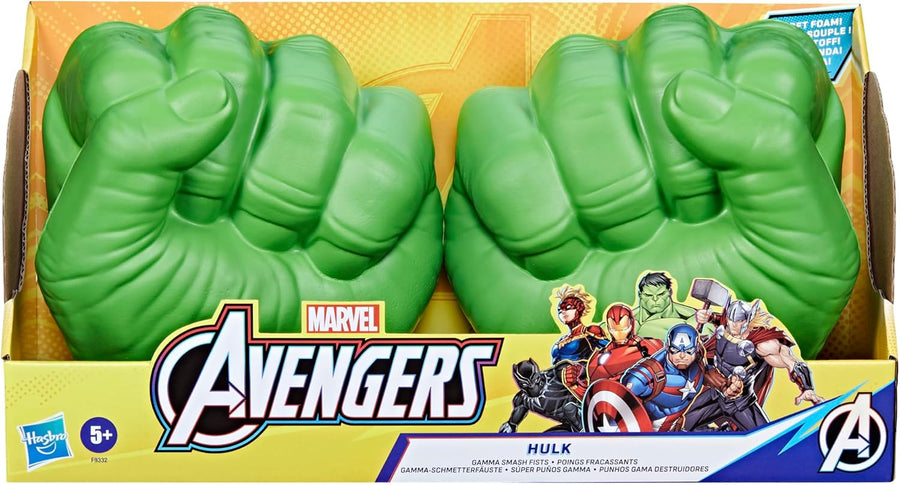 Marvel Hulk Gamma Smash Fists Roleplay Foam Toy Set for Kids