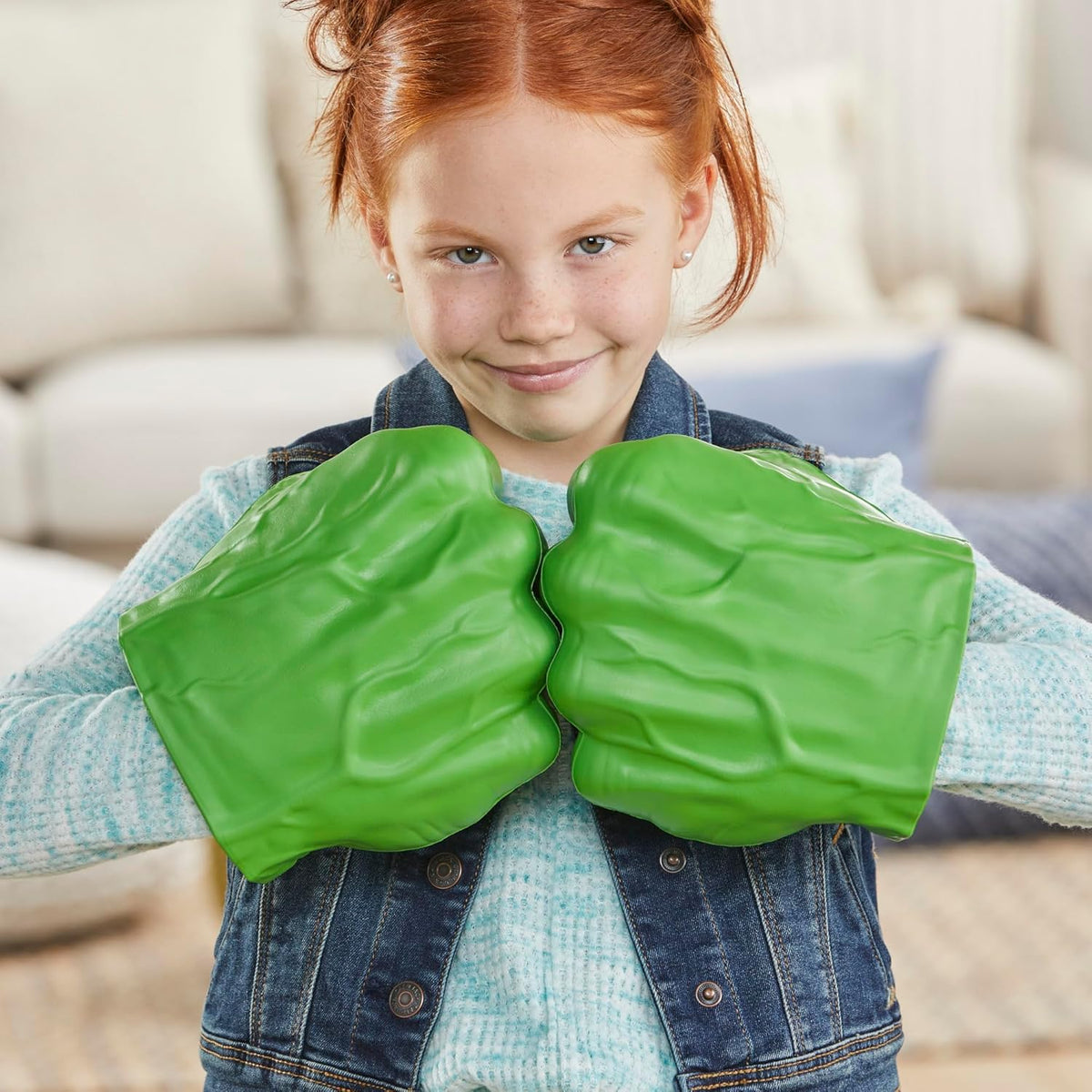 Marvel Hulk Gamma Smash Fists Roleplay Foam Toy Set for Kids