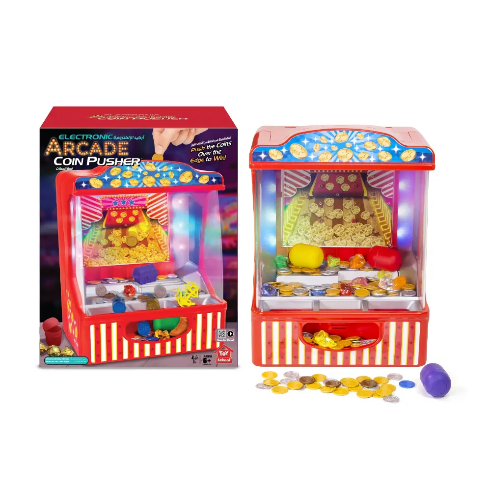 Merchant Arcade Coin Pusher Battery-Operated