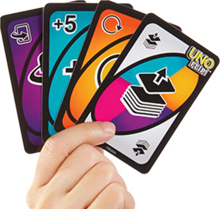 Uno Flip Side Fast-Paced Card Game for Kids and Adults