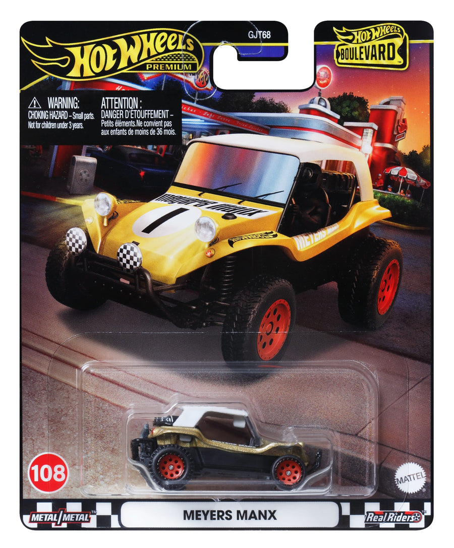 Hot Wheels Premium Boulevard 1:64 Scale Die-Cast Vehicles - Assorted Designs