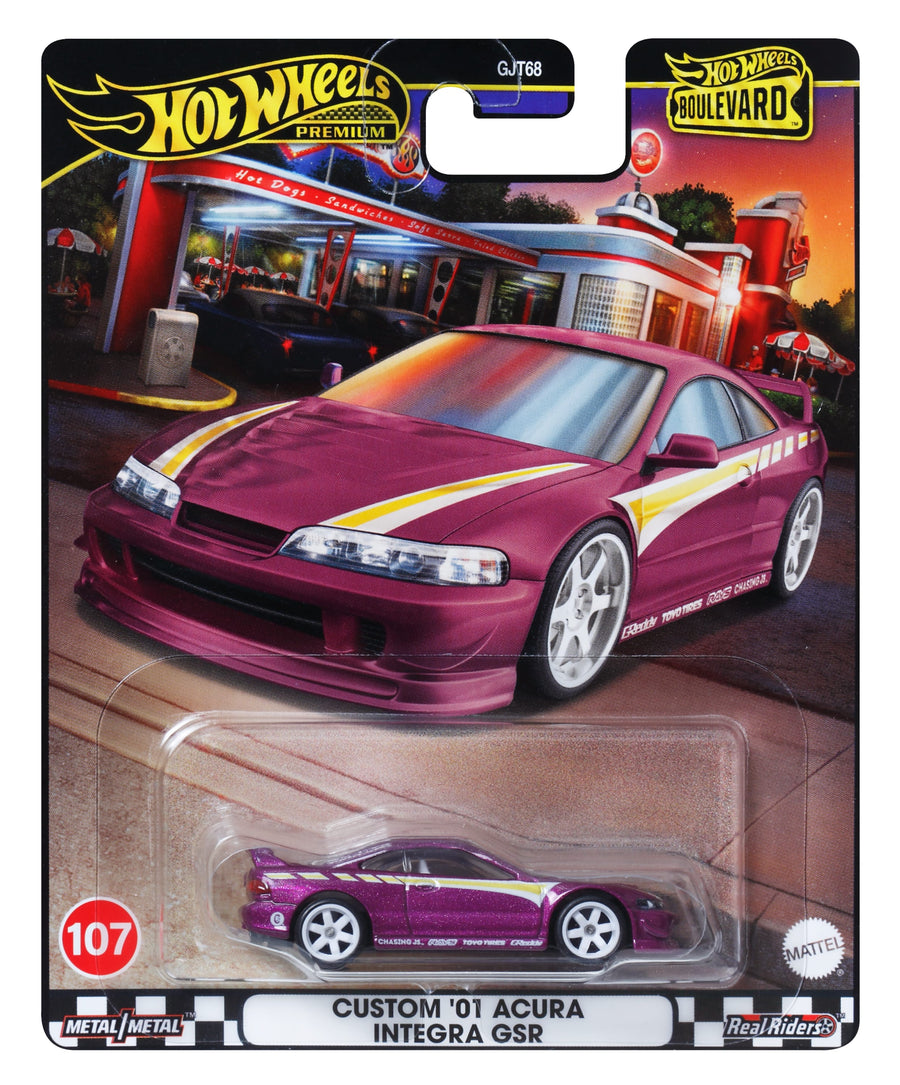 Hot Wheels Premium Boulevard 1:64 Scale Die-Cast Vehicles - Assorted Designs