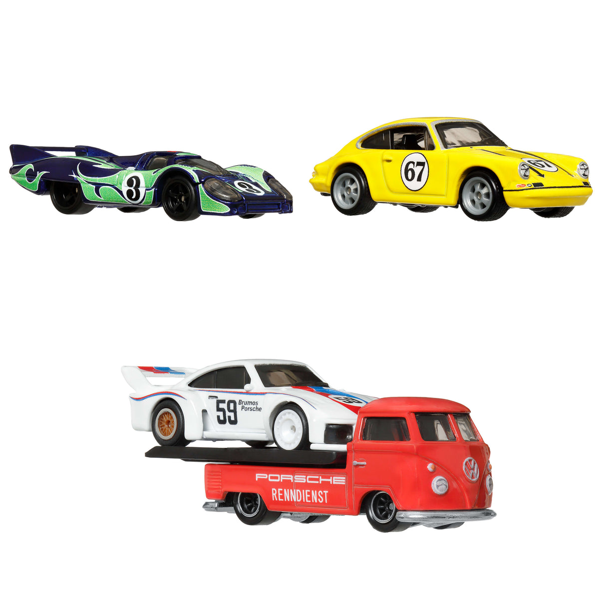 Hot Wheels Premium Fleet Street 1:64 Scale Die-Cast Vehicles - Assorted Designs