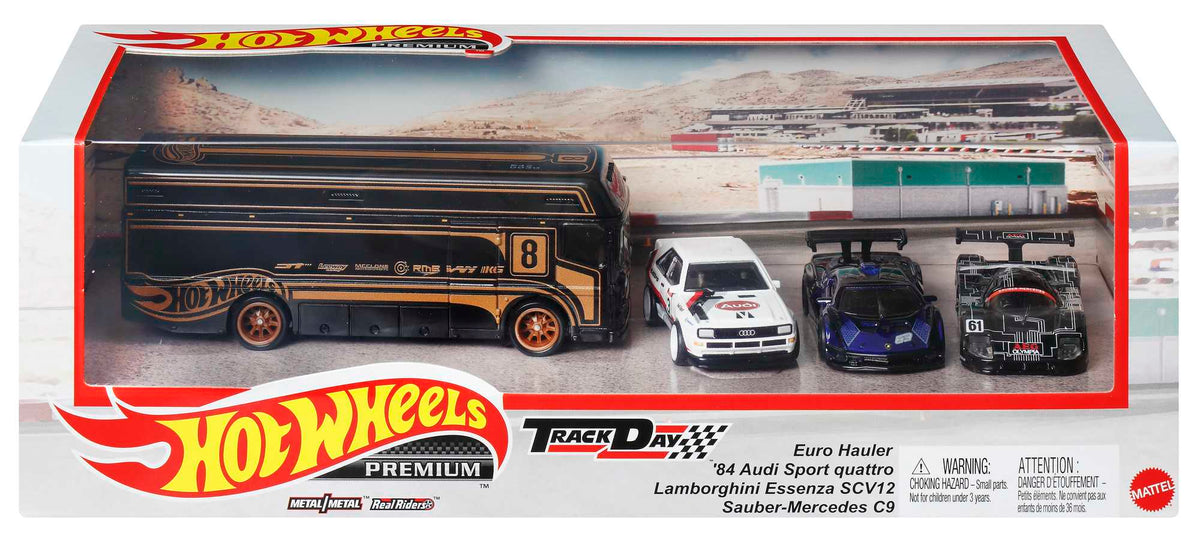 Hot Wheels Premium Fleet Street 1:64 Scale Die-Cast Vehicles - Assorted Designs