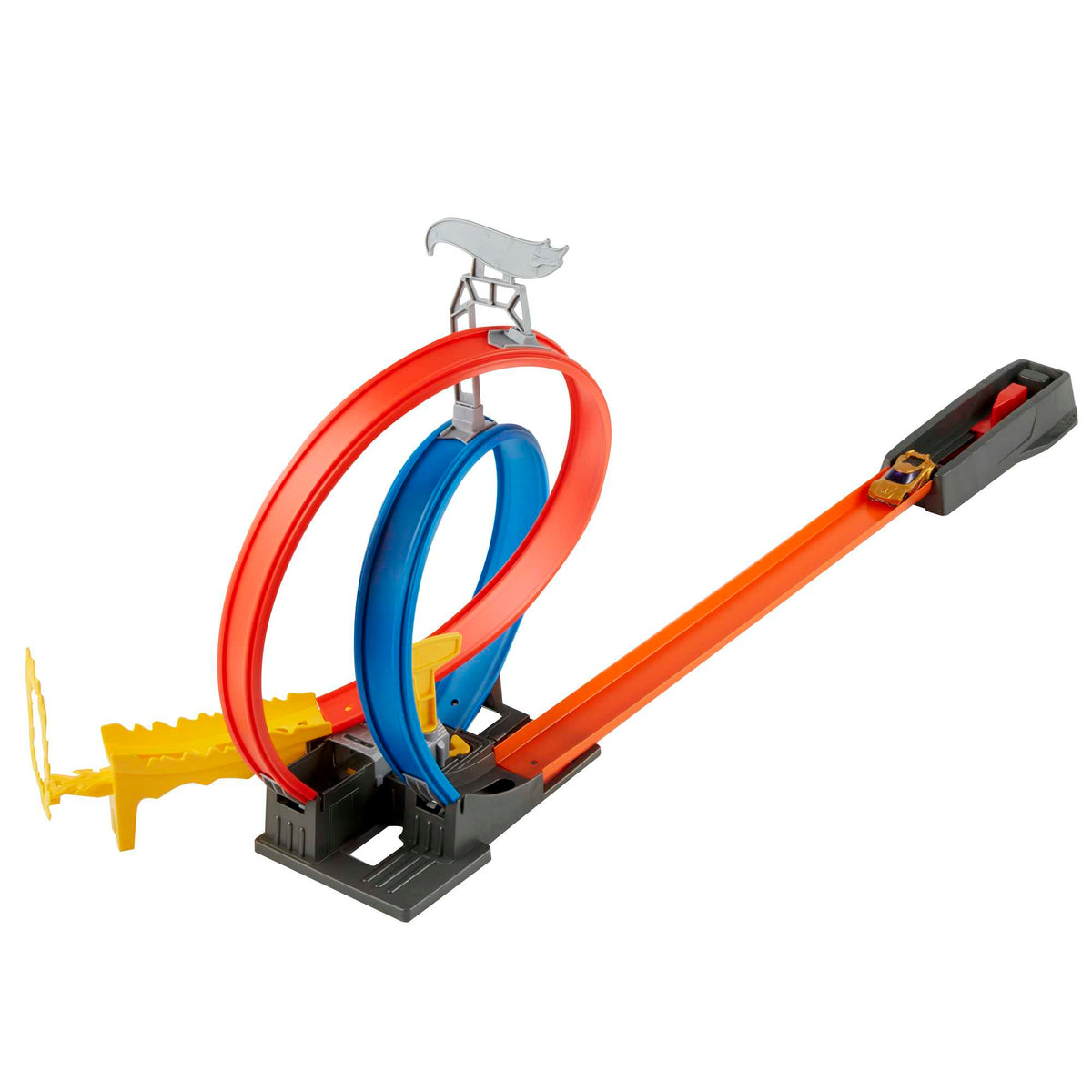 Hot Wheels Power Loops Action Energy Track Set with Launcher Playsets