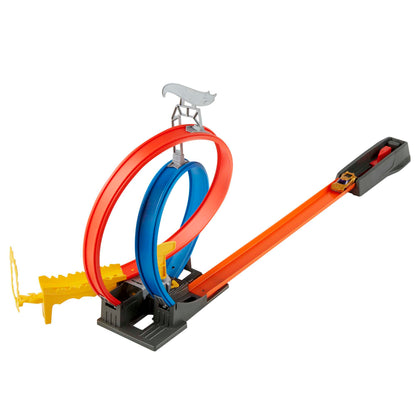 Hot Wheels Power Loops Action Energy Track Set with Launcher Playsets