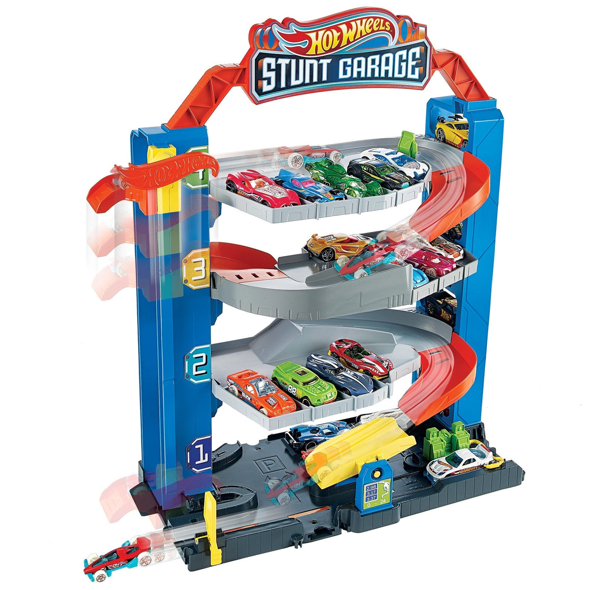 Hot Wheels Jump & Drop Garage