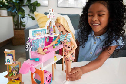 Barbie Doll & Pet Boutique Playset with Accessories