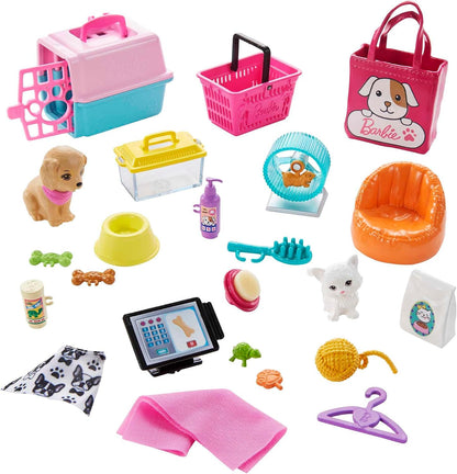 Barbie Doll & Pet Boutique Playset with Accessories