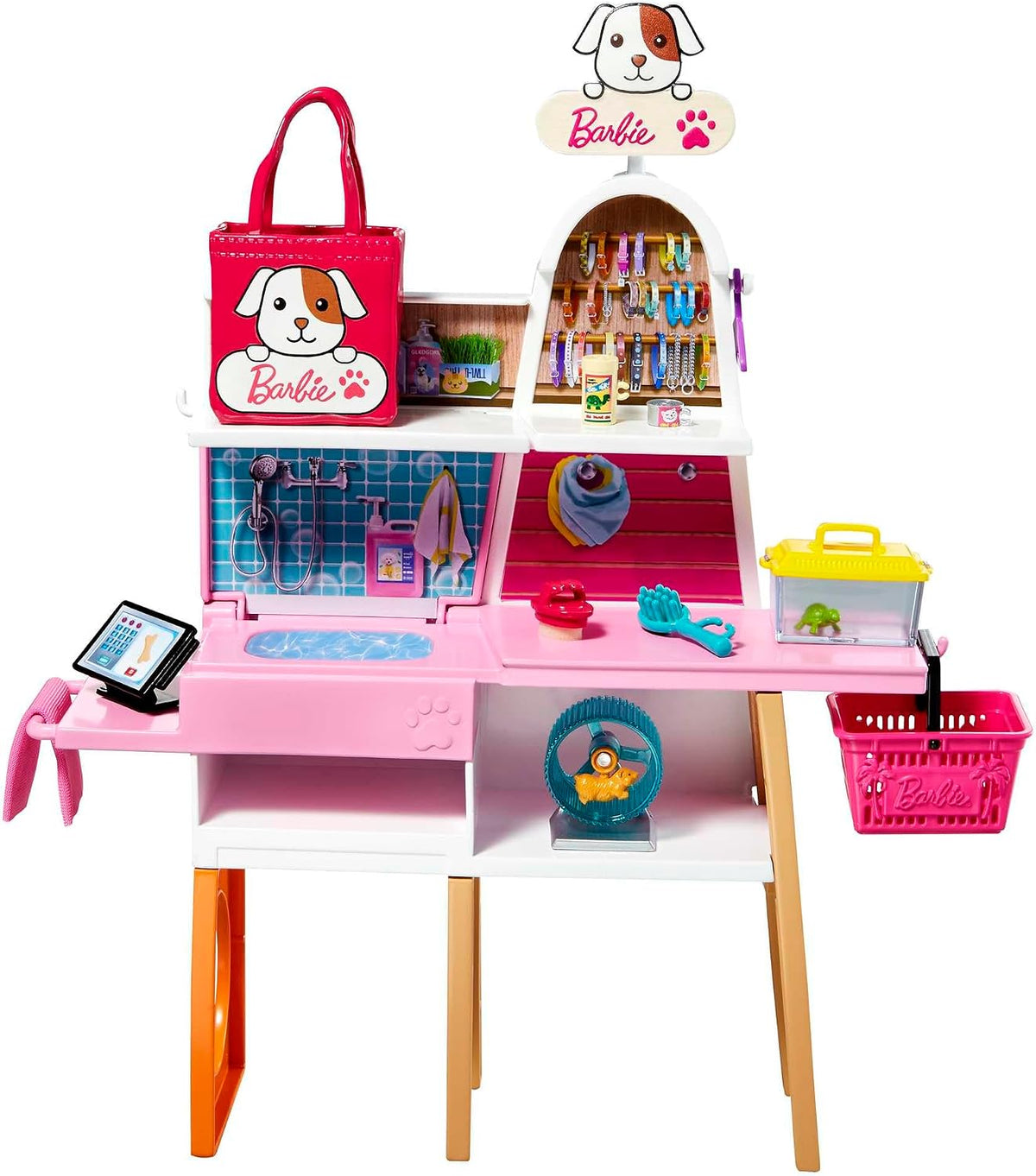 Barbie Doll & Pet Boutique Playset with Accessories