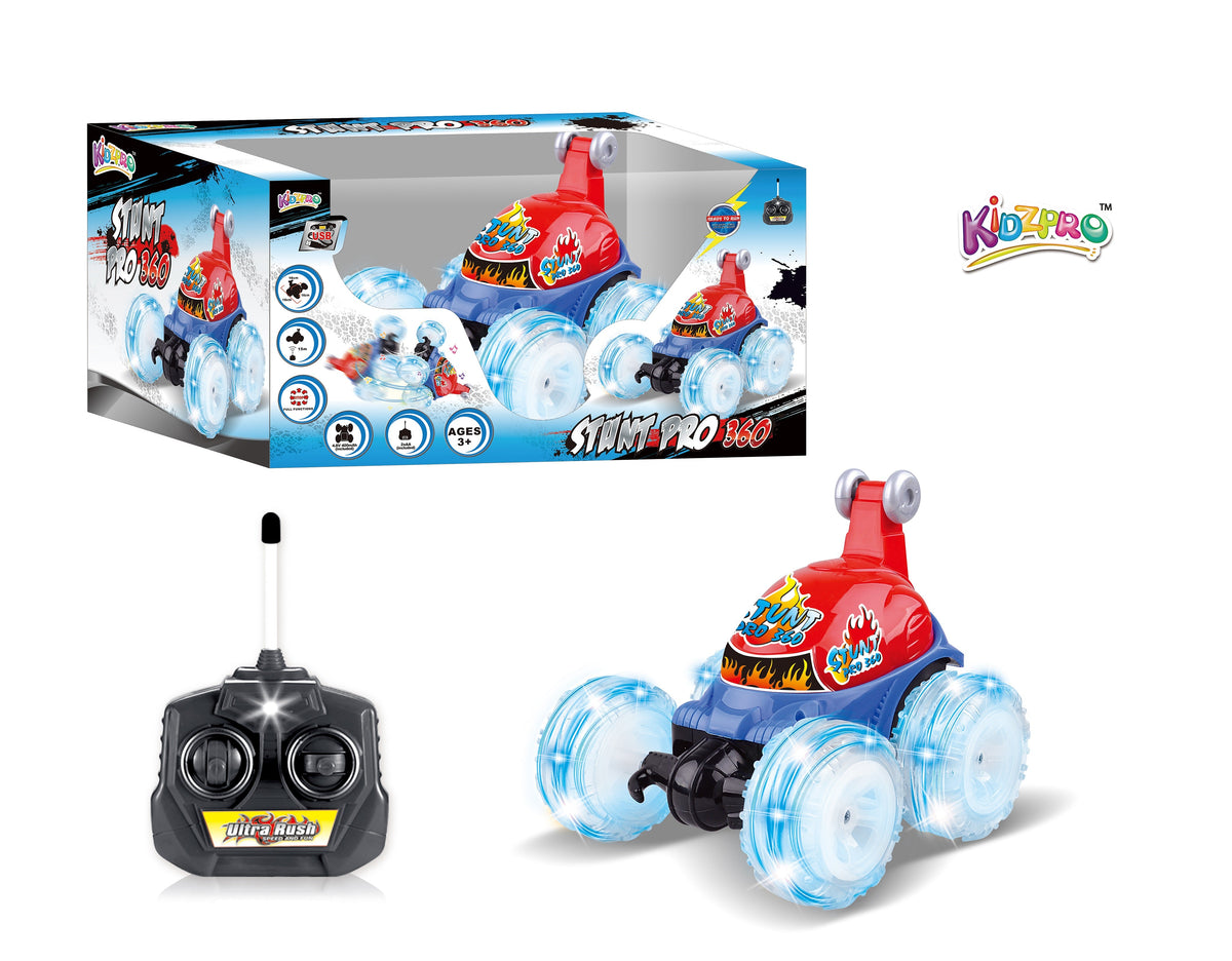 Kidzpro RC Stunt Pro 360Â° Remote-Control Toy for Kids