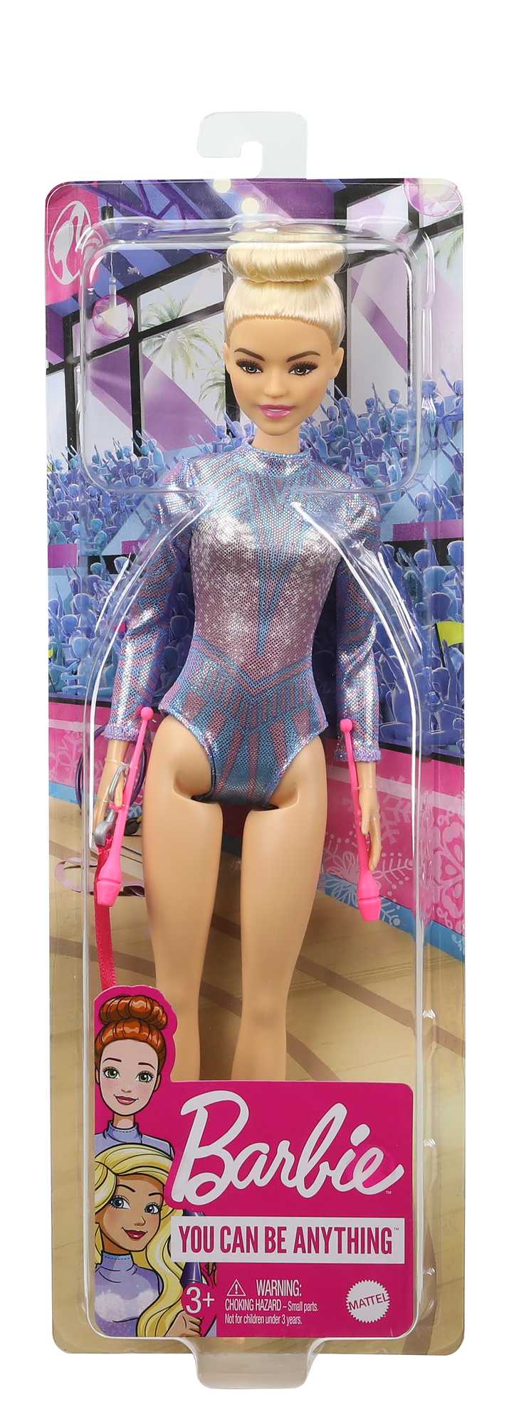Barbie Blonde Rhythmic Gymnast Doll with Accessories