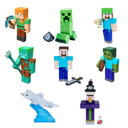 Minecraft 3.25 Inch Action Figure Assorted Design - Sold per piece
