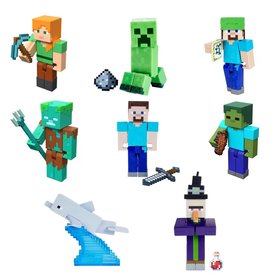 Minecraft 3.25 Inch Action Figure Assorted Design - Sold per piece