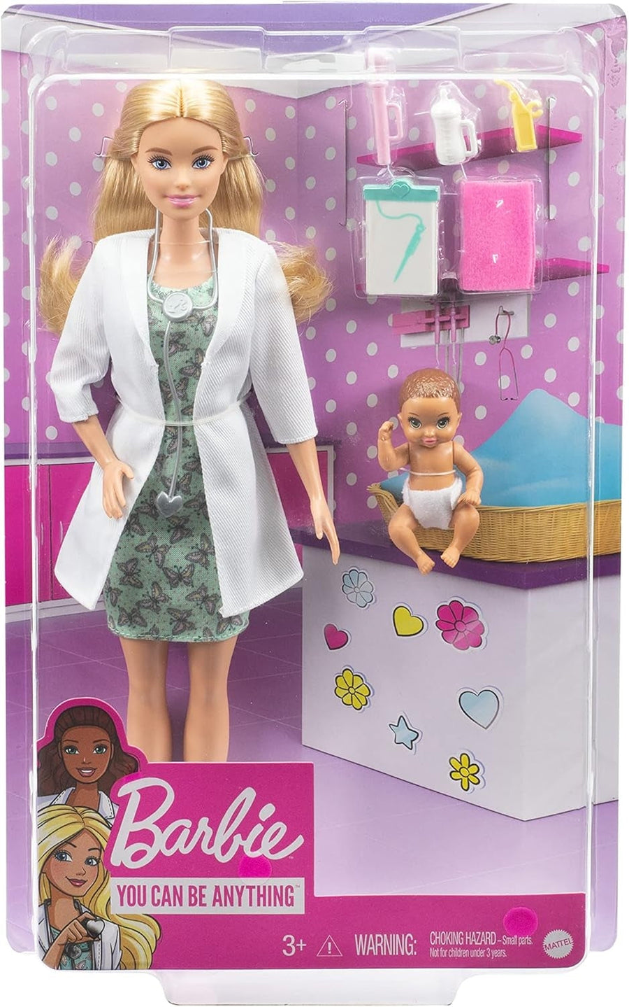 Barbie Baby Medical Doctor Roleplay Doll