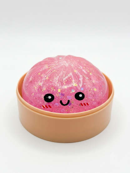 Squeezy Dumplings Glitter Squishy Sensory Fidget Toy for Kids - Sold per piece