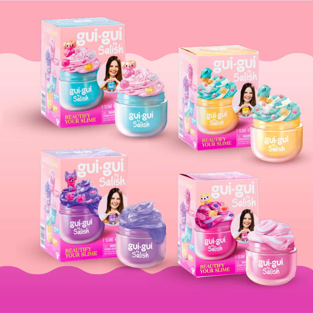 Gui Gui Slime Salish Single Pack Assorted Colors (Random selection)