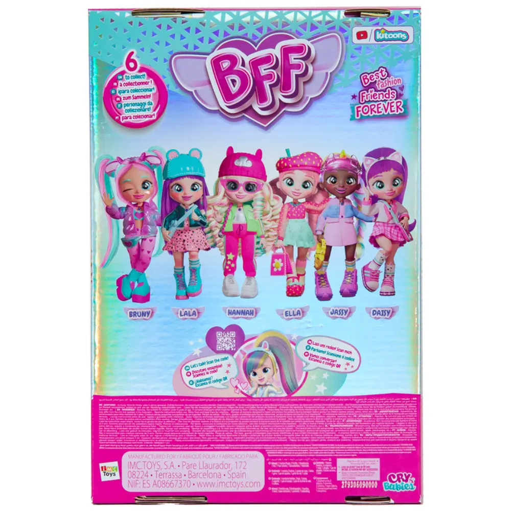 Cry Babies BFF Doll Hanna 8 Inch