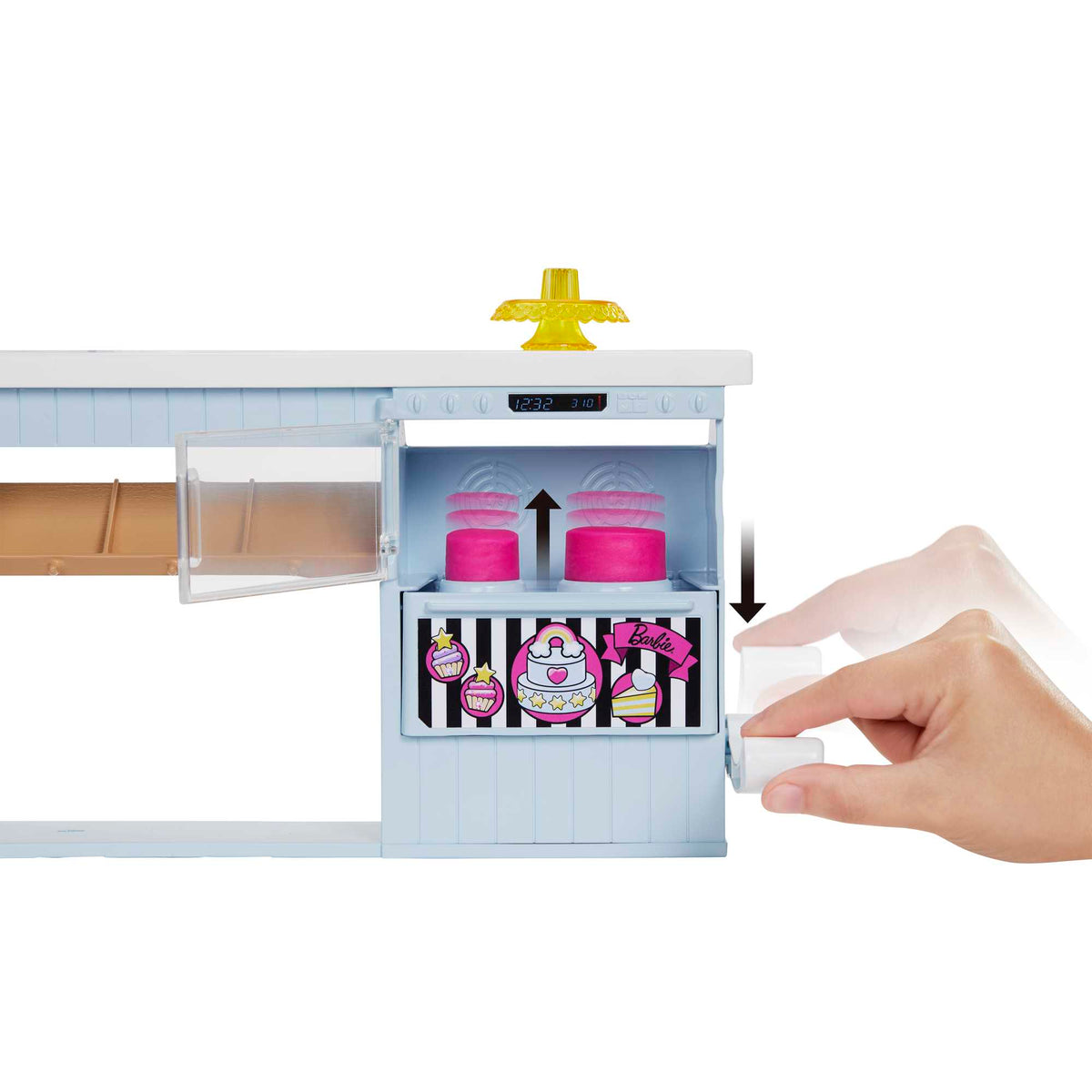 Barbie Petite Bakery Playset with Fashion Doll & Baking Accessories