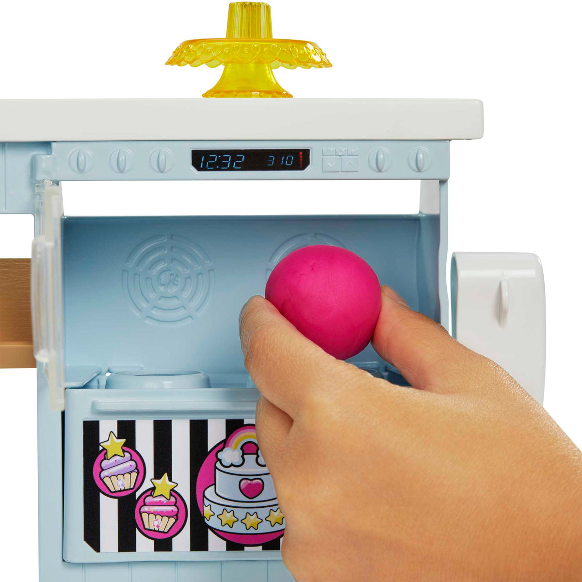 Barbie Petite Bakery Playset with Fashion Doll & Baking Accessories