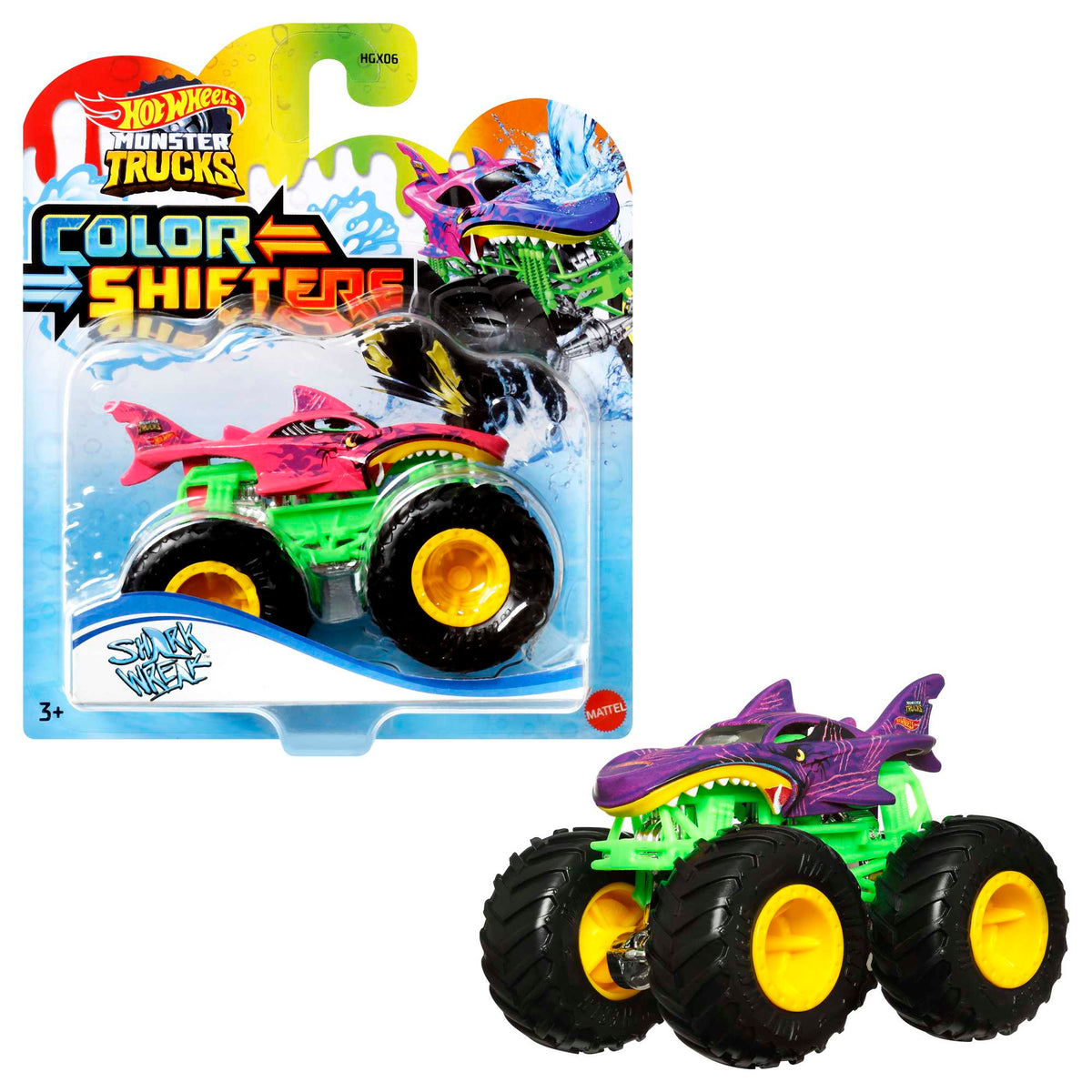 Hot Wheels Monster Trucks Color Shifters Assorted Design